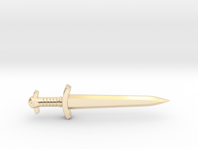 Iron Sword in 14K Yellow Gold