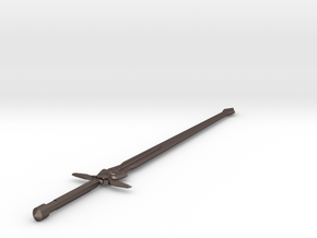 Kirito's Dark Repulser Sword in Polished Bronzed Silver Steel