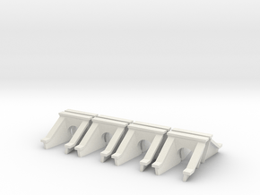 3 Foot Concrete Culvert HO Scale X 8 in White Natural Versatile Plastic