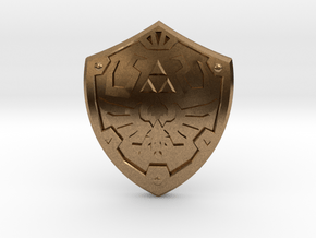 Royal Shield III in Natural Brass