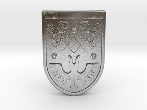 Toon Hero's Shield in Natural Silver