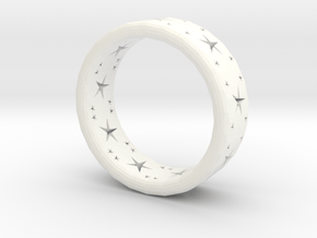 ring stars in White Processed Versatile Plastic