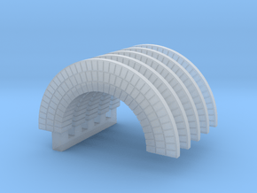 Brick Arch HO X 5 in Tan Fine Detail Plastic