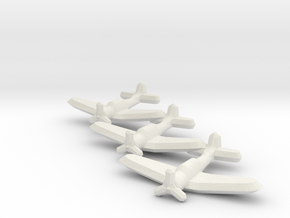 SBD-3 Dauntless (Triplet) 1/900 in White Natural Versatile Plastic