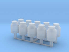 10x 10 Liter Milchkanne TT in Tan Fine Detail Plastic
