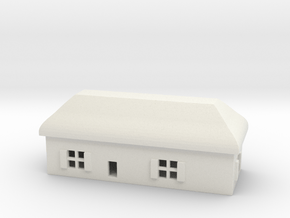 1/700 Villiage House 4 in White Natural Versatile Plastic