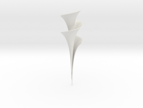 Dini Surface Exhibit Size in White Natural Versatile Plastic