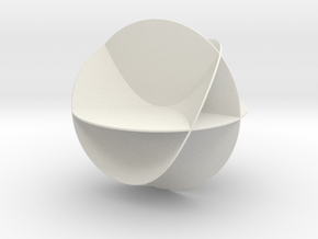Tuelle - Entdeckerbox version in White Natural Versatile Plastic