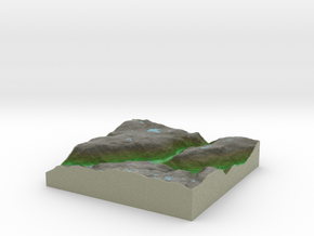 Terrafab generated model Thu Apr 17 2014 20:46:23  in Full Color Sandstone