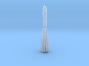1/700 Soviet Molniya-M Rocket in Tan Fine Detail Plastic