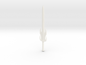 Generic Horde Sword in White Processed Versatile Plastic