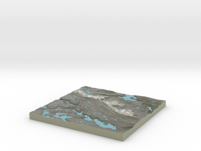 Terrafab generated model Fri Apr 18 2014 23:01:49  in Full Color Sandstone