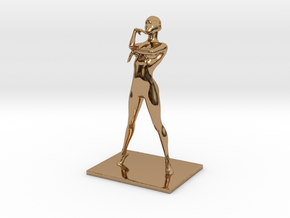 Coco Rocha Pose 325 in Polished Brass