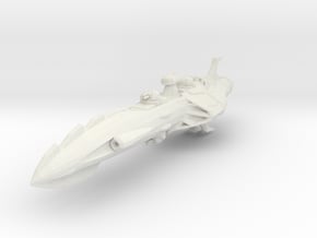 Gorgol Battleship in White Natural Versatile Plastic
