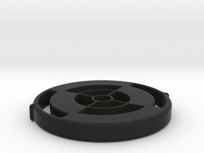 40mm-scope-protector-5mm-thick in Black Natural Versatile Plastic