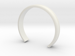 4/5 Ring "Victoire" in White Natural Versatile Plastic