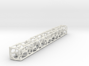 Voronoi mesh in White Natural Versatile Plastic