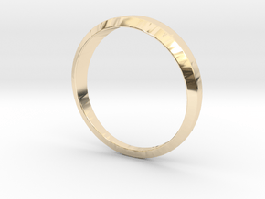 Women's Simple Life Ring in 14K Yellow Gold