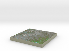 Terrafab generated model Sat Apr 26 2014 21:34:53  in Full Color Sandstone
