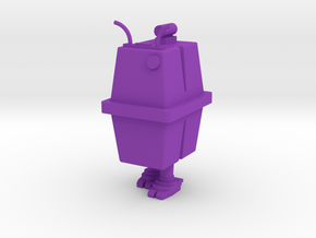 1/48 O Scale Box Robot 2 in Purple Processed Versatile Plastic