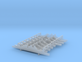 1/3000 Italian Heavy Cruisers in Smooth Fine Detail Plastic
