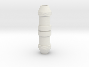 C3PO Belly Piston V1 HOLLOW in White Natural Versatile Plastic