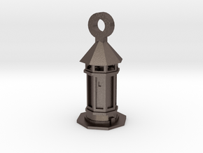 Tower in Polished Bronzed Silver Steel