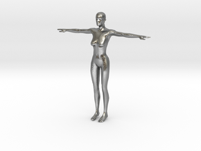 Makehuman Opensource Female in Natural Silver