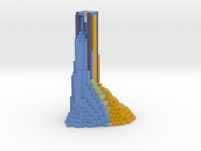 lava and ice tower in Full Color Sandstone