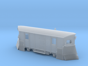 Schmalspur-Schneepflug Spur H0m (1:87) in Tan Fine Detail Plastic