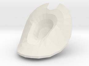 applejack hat in White Natural Versatile Plastic