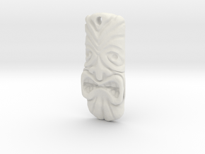 TikiPendant7s in White Natural Versatile Plastic