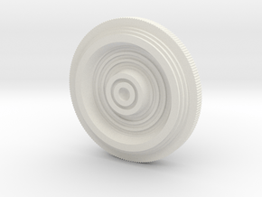 C3PO Neck Bold Smaller HOLLOW in White Natural Versatile Plastic