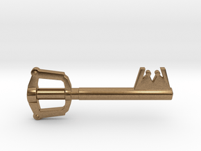 Keyblade in Natural Brass