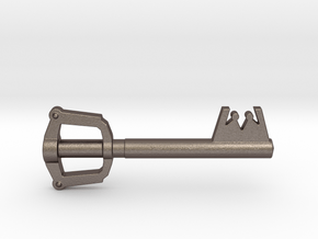 Keyblade in Polished Bronzed Silver Steel