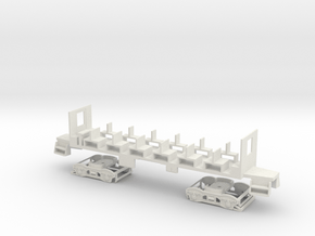 Fahrgestell Beiwagen K-Bahn 1924 in White Natural Versatile Plastic