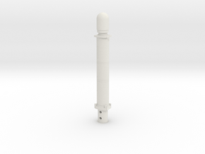 SatCom Mast M 1/32 in White Natural Versatile Plastic