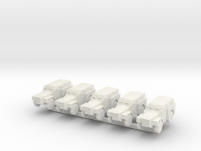 1/300 Humber Pig x 5 in White Natural Versatile Plastic