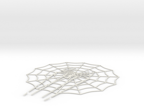 SpiderNet1.2 small in White Natural Versatile Plastic