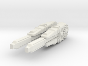 Railgun mk2 in White Natural Versatile Plastic