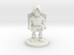 young adventurer trophy in White Natural Versatile Plastic