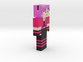 6cm | MinecraftChick in Full Color Sandstone