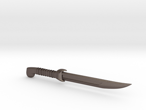AC Altair Short Blade for figure in Polished Bronzed Silver Steel