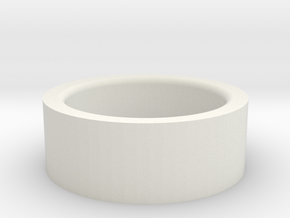 Decepticon Ring in White Natural Versatile Plastic