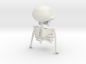skeleton in White Natural Versatile Plastic