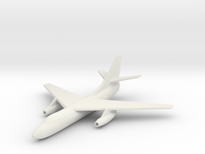 1/285 (6mm) Scale A3D Skywarrior   in White Natural Versatile Plastic