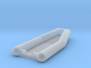 N-Scale Rubber Raft in Smooth Fine Detail Plastic