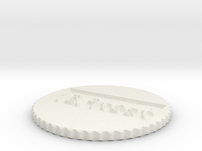 by kelecrea, engraved: 13.9test in White Natural Versatile Plastic