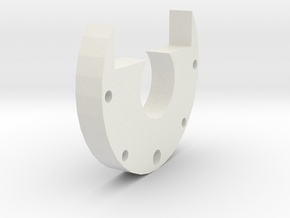 Ribbed Inner Section Igniter Disc in White Natural Versatile Plastic