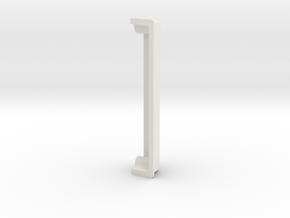 Concept 6 handle in White Natural Versatile Plastic